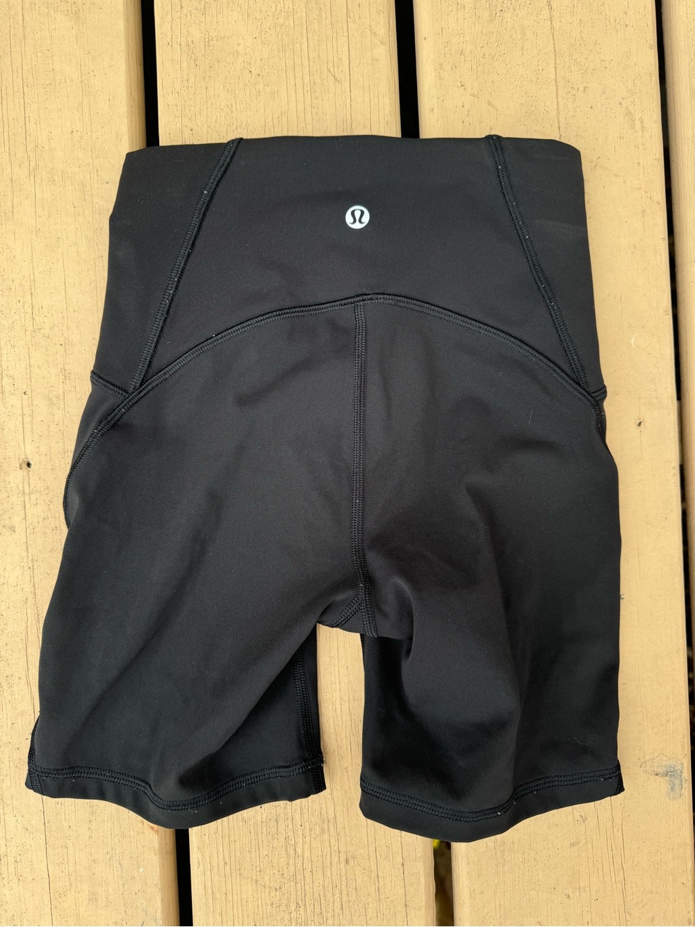 lululemon athletica Black High-Waist Bike Shorts